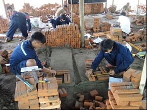 (写真1)建設科 最終試験の様子