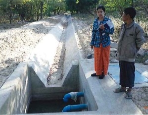 (写真5)水路の様子