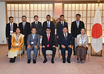 カンボジア若手政治関係者招聘の写真