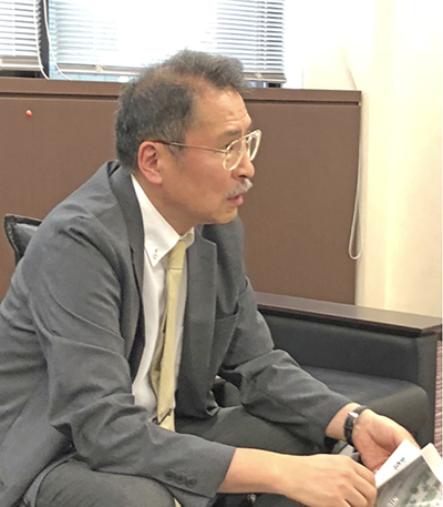 稲田十一先生の写真