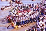 カンボジアの水祭りの写真