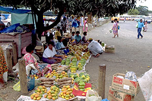ナンディの市場の写真