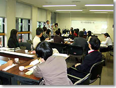 連絡会議の様子