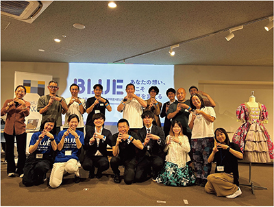 JICA海外協力隊起業支援プロジェクト「BLUE」の一環で行われた「起業アイデア相談会」の参加者（写真：JICA）