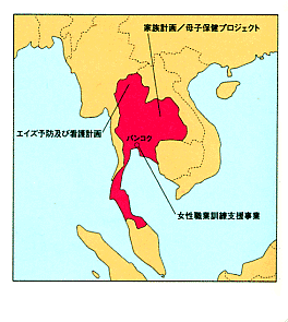 タイ地図