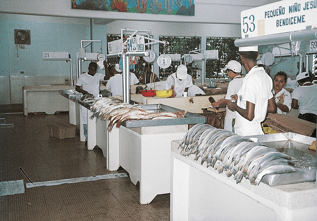 （写真）小売市場
