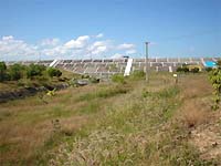 Ngamoeyeik Dam Catchment Area 415 km2 総貯水量　222百万m3 ダム提長　4,700mダム提高　22.85m かんがい（予定）面積　28,000ha