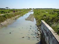 左幹線水路（総延長　28.8km）