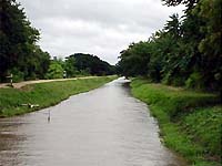 Aima Canal System<BR>－Mann River, 上ミャンマー－建設されてから既に100年以上経過