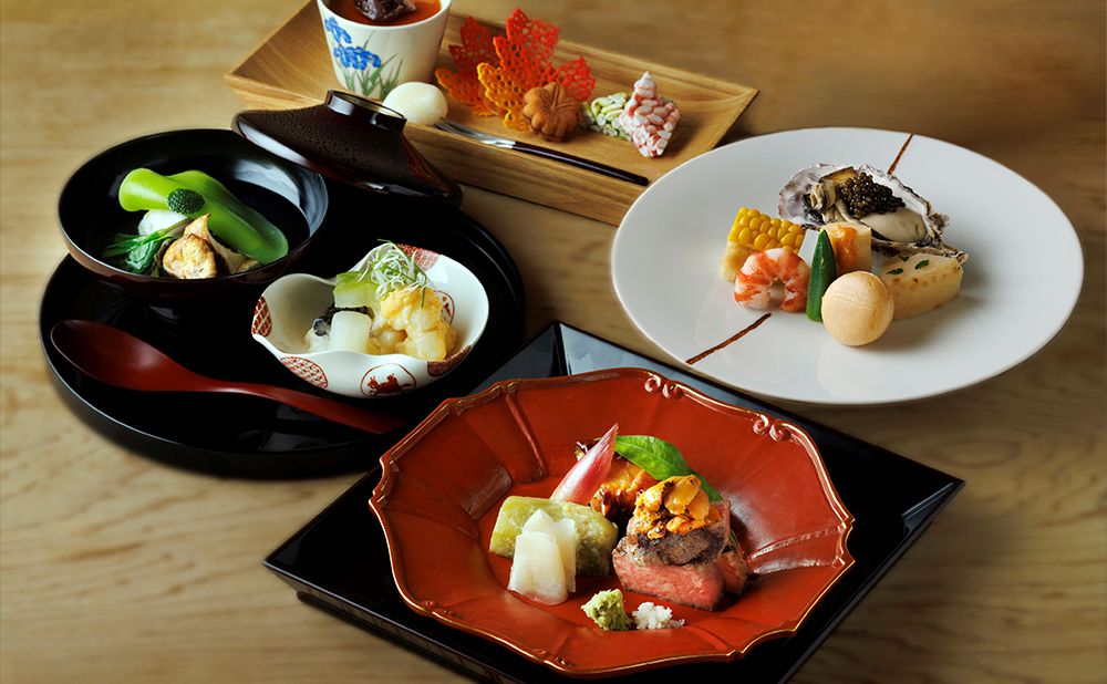 １日目のワーキング・ディナー料理の写真