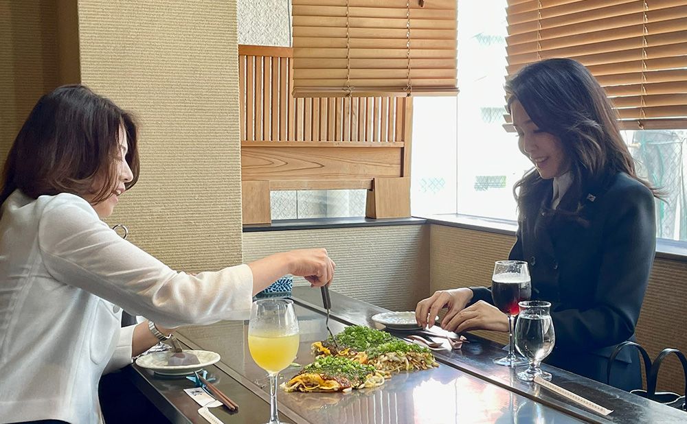 岸田裕子総理大臣夫人と金建希（キム・ゴニ）大韓民国大統領夫人2