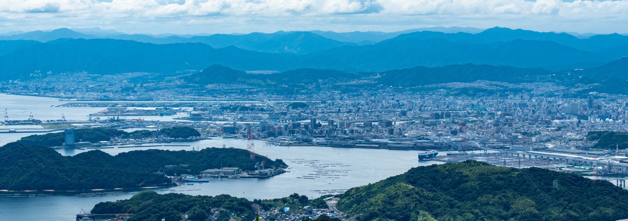 広島市の遠景
