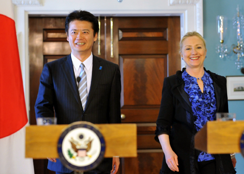 日米外相会談