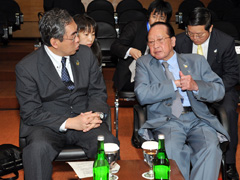 （写真2）日・カンボジア外相会談（概要）
