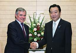 （写真）ベルナール・アコワイエ・フランス国民議会議長による野田総理大臣表敬