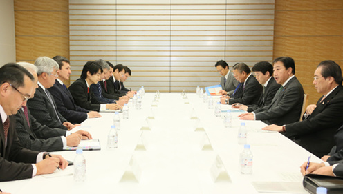「中央アジア＋日本」対話・第4回外相会合出席者（各国外相等）による野田総理大臣表敬-2