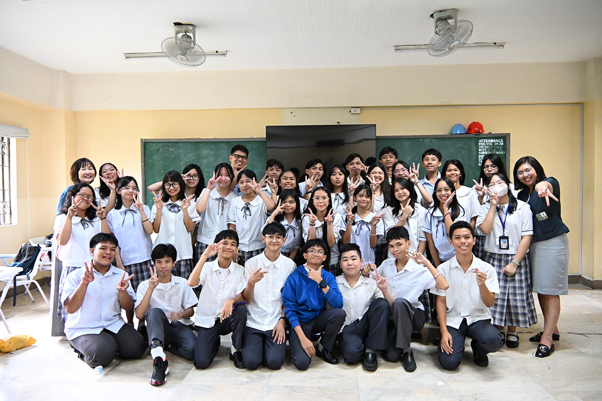 生徒たちの集合写真