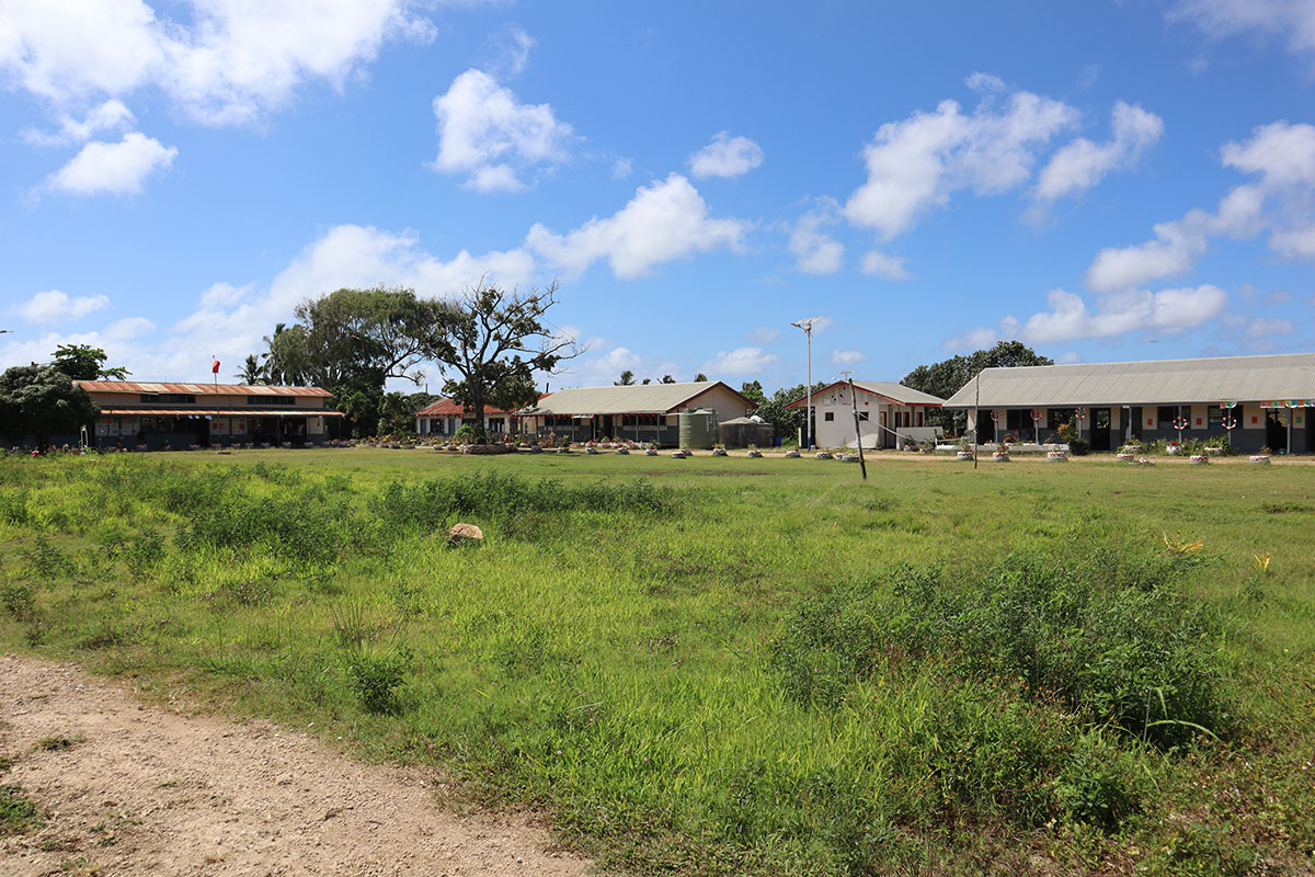 自然豊かな校舎