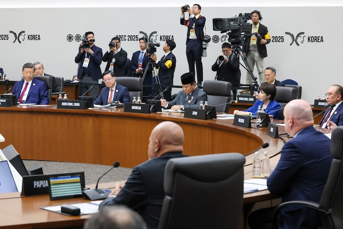 （写真）APEC2025　首脳会議