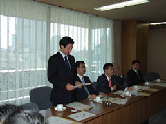 日露非核化協力推進議員連盟における伊藤大臣政務官挨拶