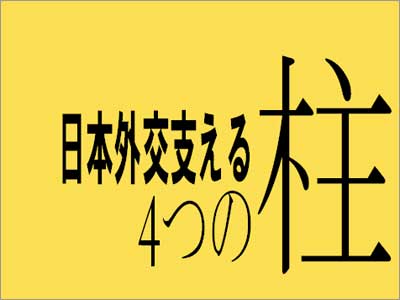 「日本外交の4本柱」