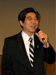 （写真）懇親会 兒玉外務報道官