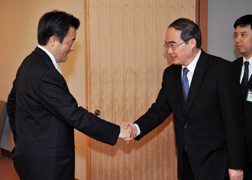 H.E. Mr. Nguyen Thien Nhan, Deputy Prime Minister of the Socialist Republic of Viet Nam(Photo)
