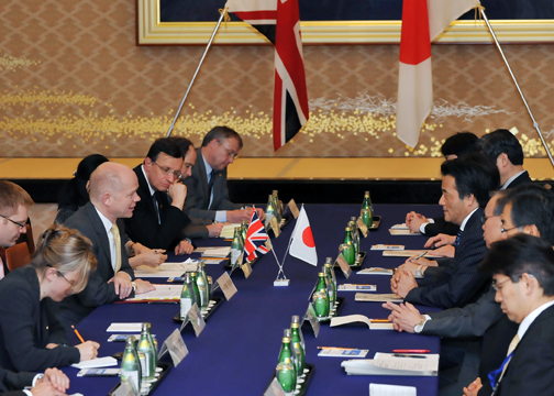 (写真)日英外相会談会談（概要）