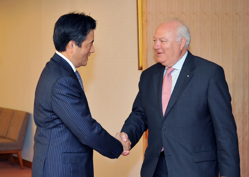 Japan-Spain Foreign Ministers’ Meeting(Photo)