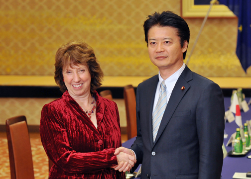 (写真)日EU外相協議及びワーキング・ディナー-1