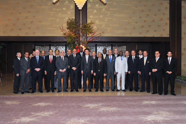 （写真）玄葉外務大臣主催在京アラブ外交団（20カ国・地域）との夕食会-1