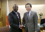 （写真）山花外務政務官とフッド・グレナダ外相との会談（概要）