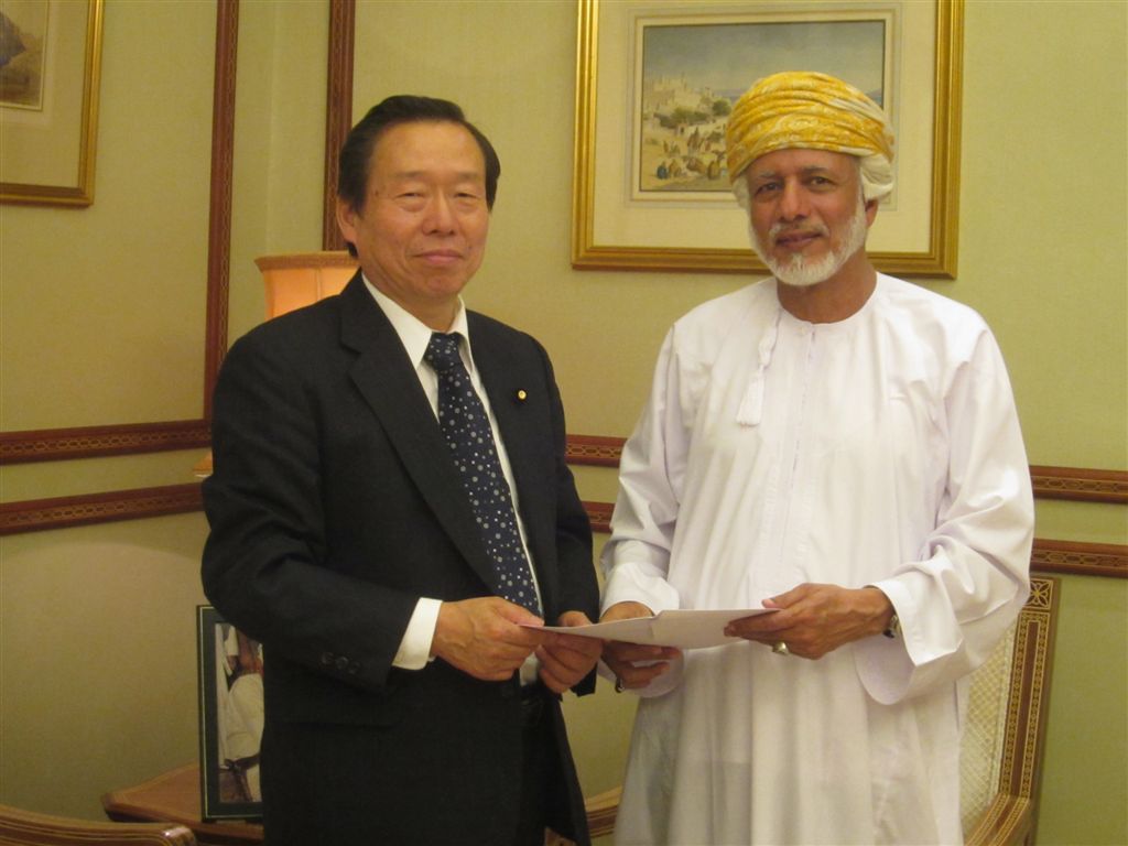 （写真）アラウィ外務担当国務大臣との会談