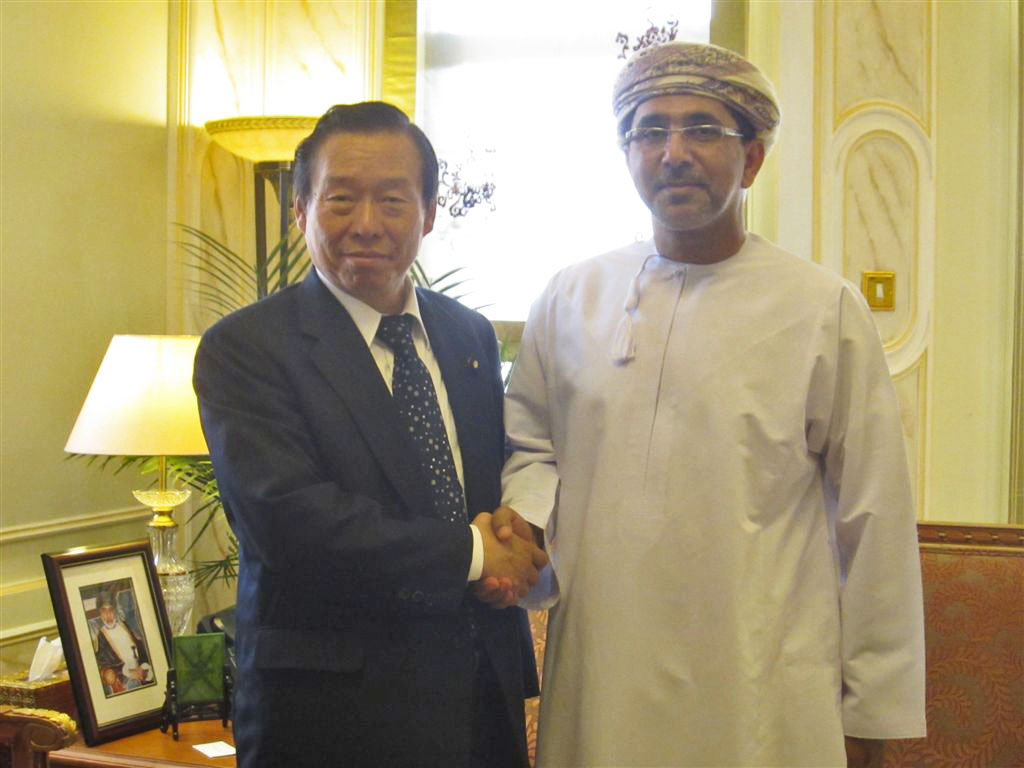 （写真）ジャシュミー石油・ガス省次官との会談