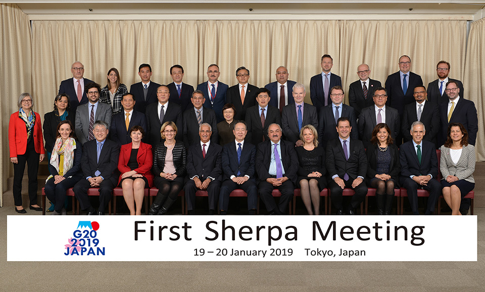 (Photo)First Sherpa Meeting in Tokyo