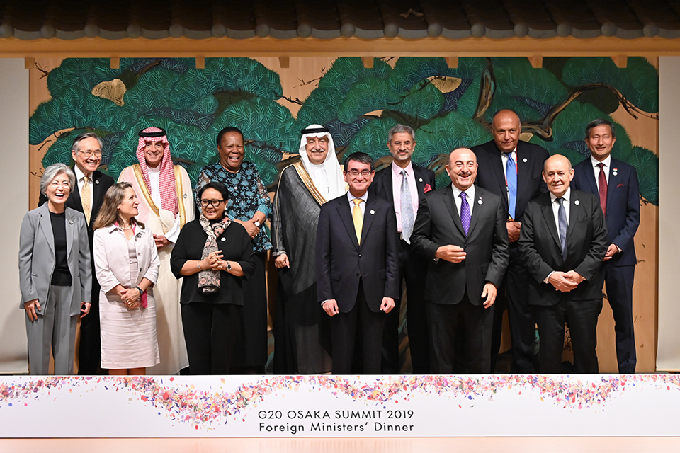 (Photo)FOREIGN MINISTER’ DINNER HOSTED BY MINISTER KONO 2