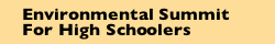 Environmental Summit For High Schoolers