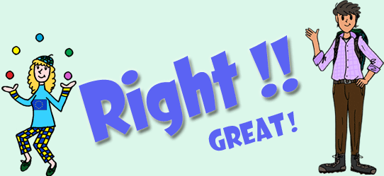 Right!! GREAT!