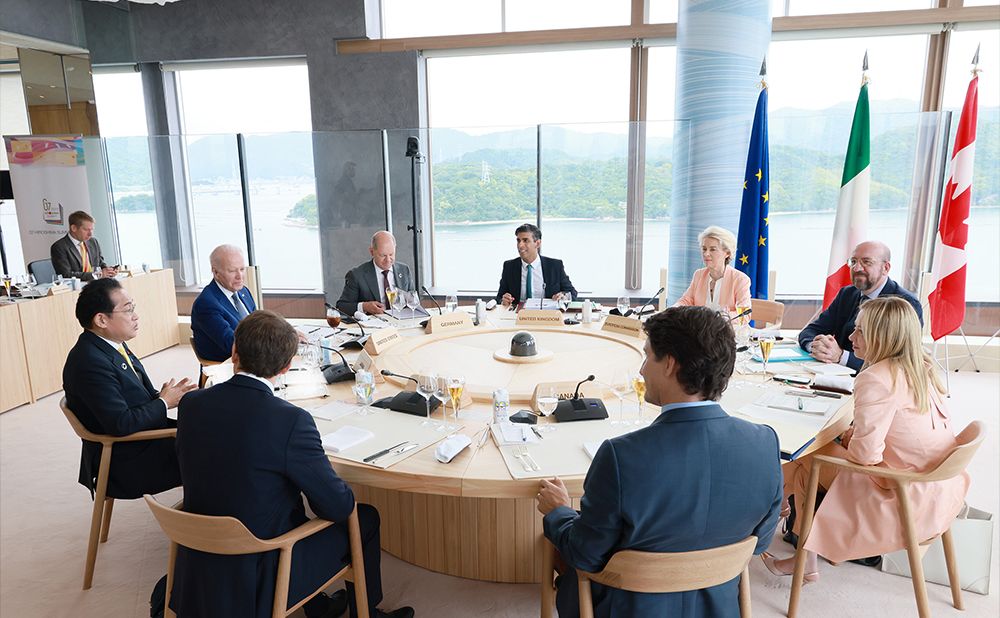 G7 Leaders during Session 5