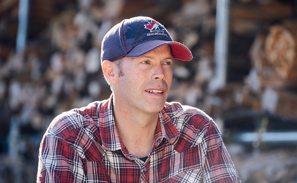 Lapierre talking about the time when he came to Hiroshima