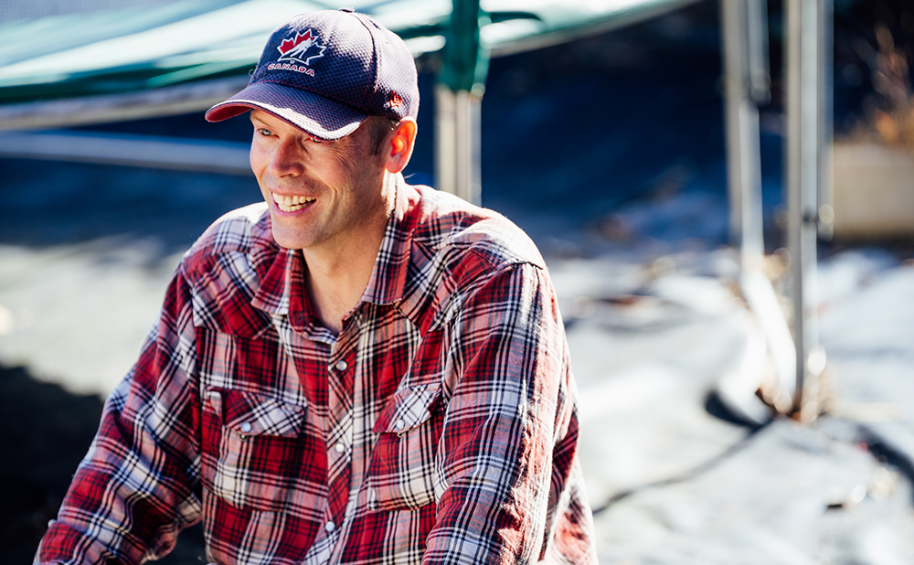 Lapierre saying, "Family is the most important thing during the interview"