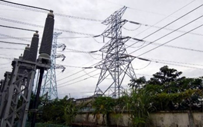 A photo of National Power Transmission Development Project which constructed transmission facilities in the entire Bangladesh