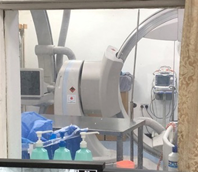A photo of Angiography systems, Fluoroscopy machine