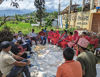 A photo of Kavre Palanchok Agricultural Group (Photo: Evaluation Team)