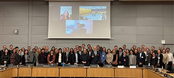 A photo of Group photo of participants at the 42nd Meeting held in February 2025