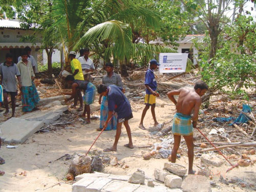 Assistance through UNDP for damage caused by the tsunami (Sri Lanka)