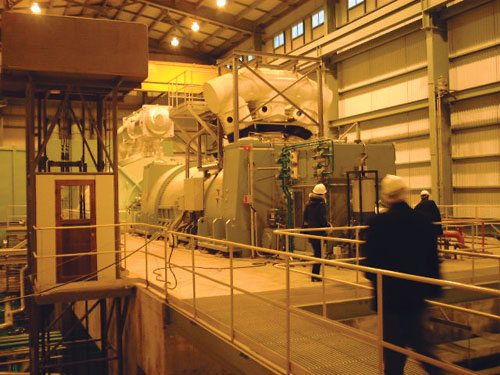 Japan is providing assistance to Severnaya Natural Gas Combined Cycle Power Plant under the Azeri-Chirag-Gunashli (ACG) oilfield development project (Photo: JBIC)