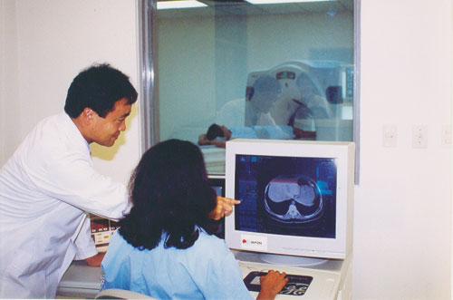Transfer of imaging diagnostic technology, which is considered to be at the top level, to the Central American and the Caribbean countries