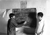 Literacy education in Kabul (Photo: JICA)