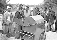 Indonesian experts teaching in Madagascar (Photo: JICA)